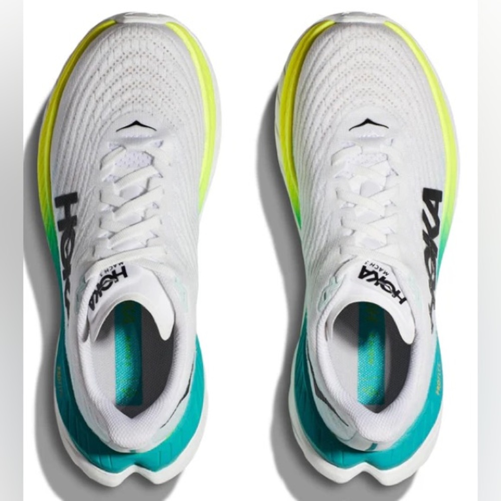 Hoka One One Mach 5 Women White/Blue Glass
Running Shoes Sneakers Size 8.5 - Picture 5 of 13
